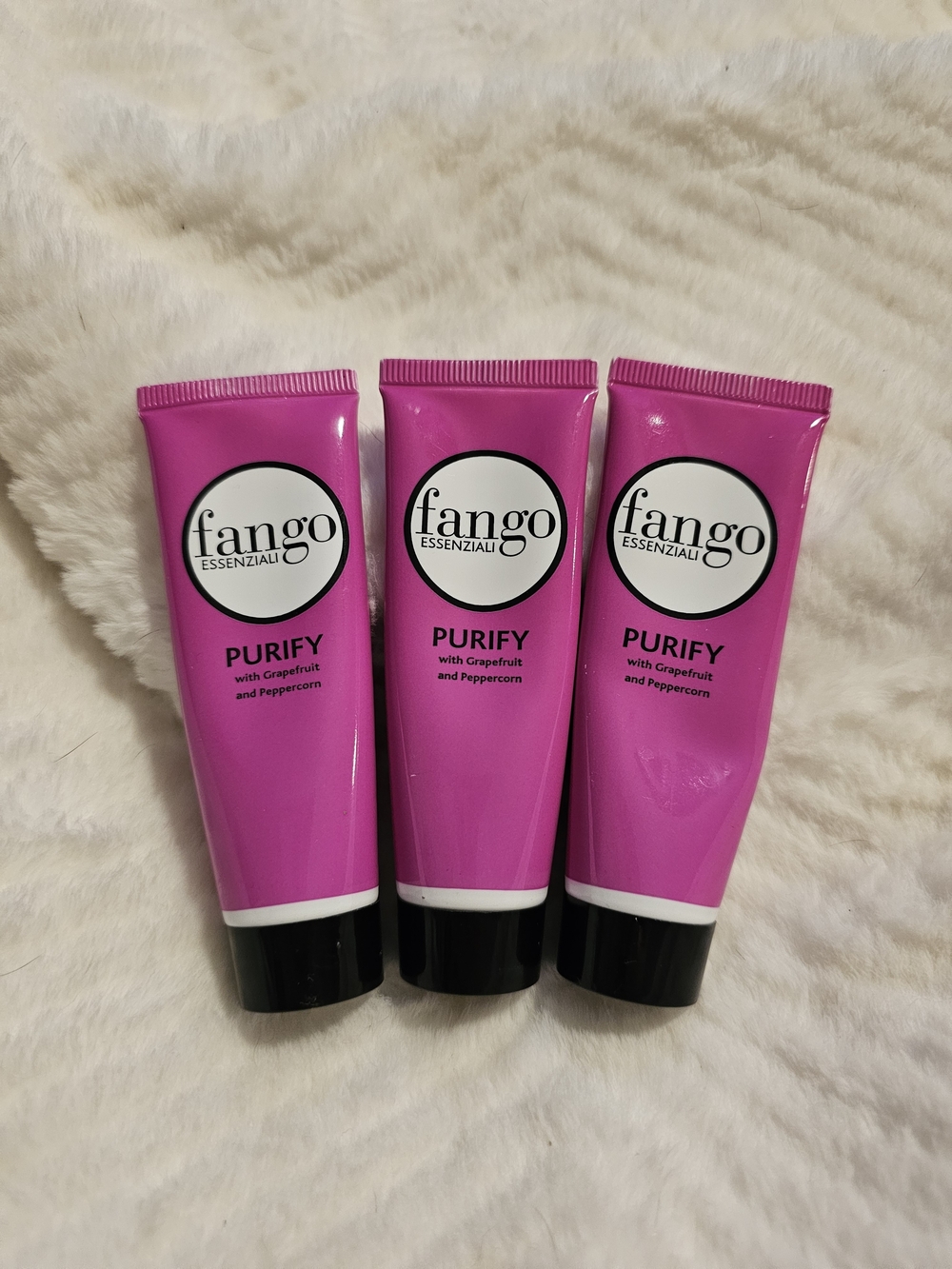 Lot of 3 Borghese Advanced Fango Active Purifying Mud Mask for Face and Body